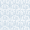 Palm Leaf Botanical Blue X Presutti Designs