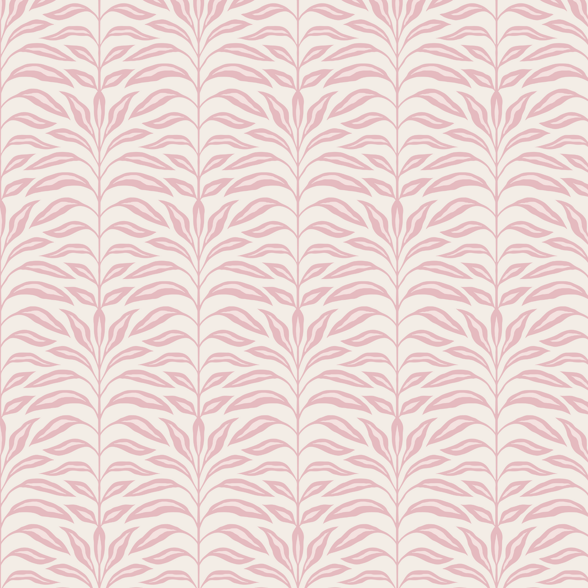 Palm Leaf Botanical - Pink