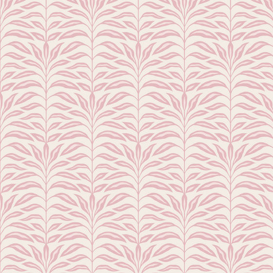 Palm Leaf Botanical Pink X Presutti Designs