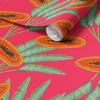 Pink Papayas Wallpaper by Jenna Hang