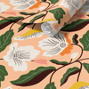 Irises Wallpaper in Peach X Juliana Tipton