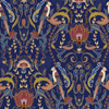 Peacock In the Garden Wallpaper X Quirky Paisley Design