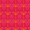 Tropical Huts in Pink