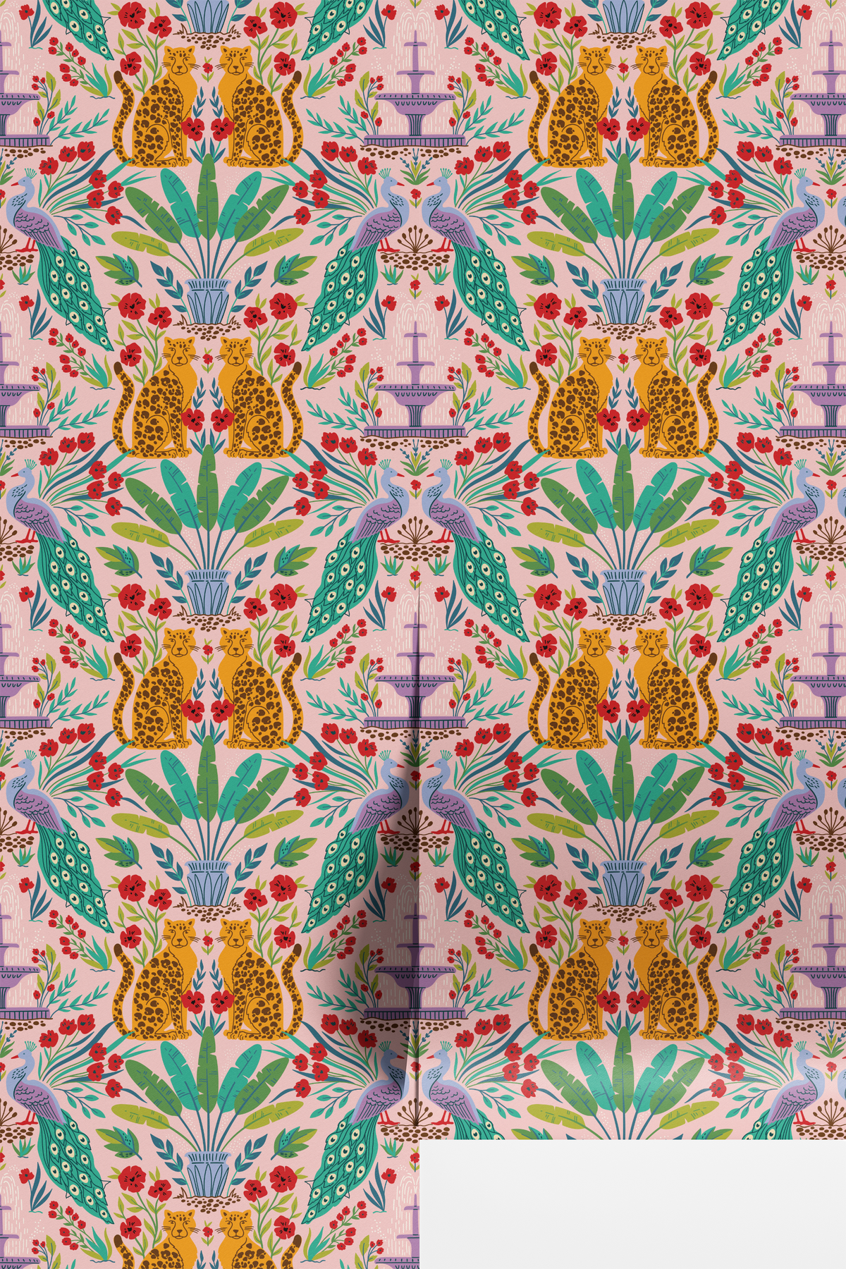 Peacocks - Pink