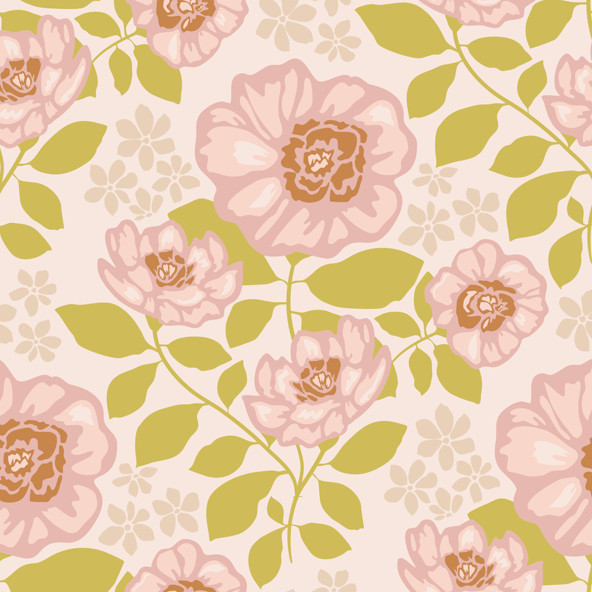 Blooming Peonies - Pink