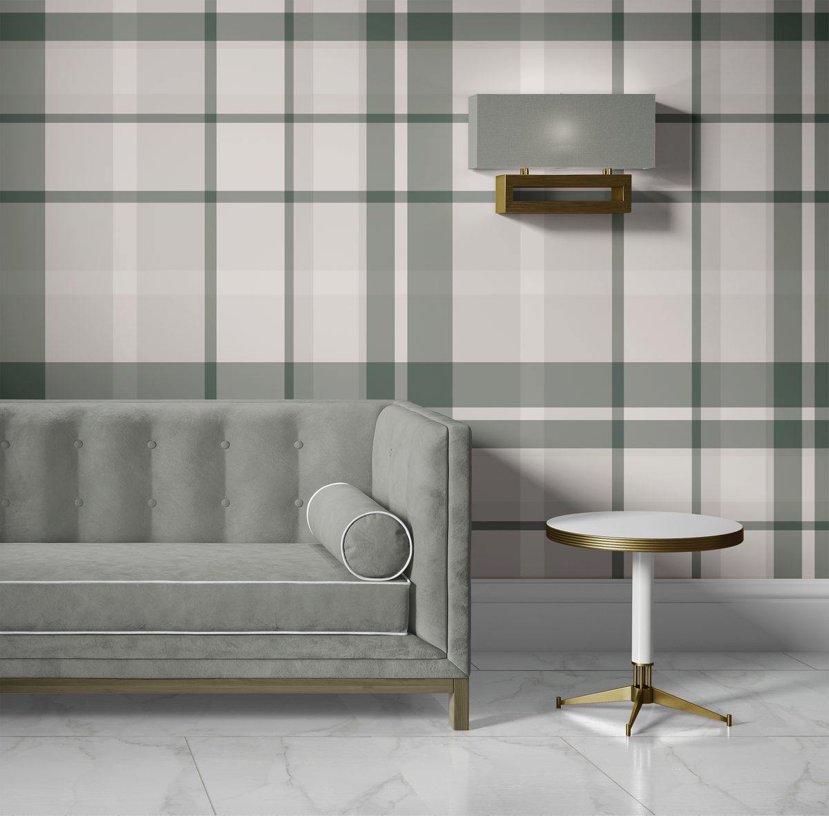 Oversized Plaid - Green