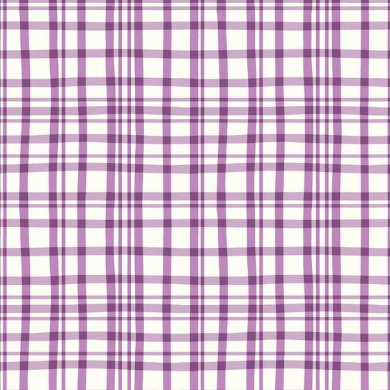 Pretty Plaid in Purple