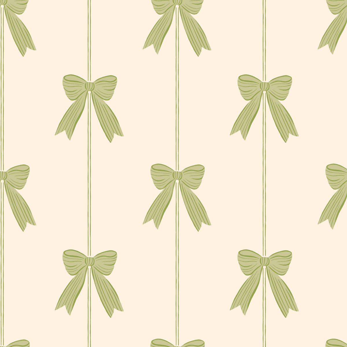 Preppy Bows - Green