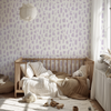 Livy Wallpaper in Lavender