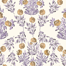  Darling Hydrangeas Wallpaper in Violet by Sabina Maria