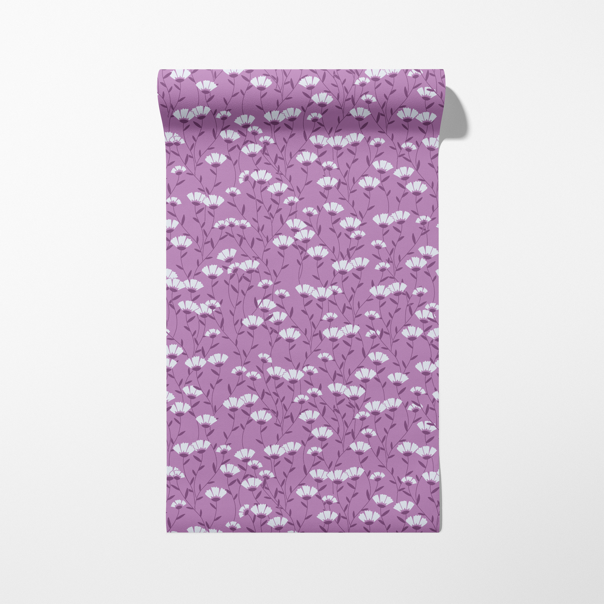 Floral Fan - Purple