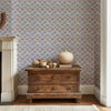 English Cutting Garden Wallpaper in Purple X Kate Clay