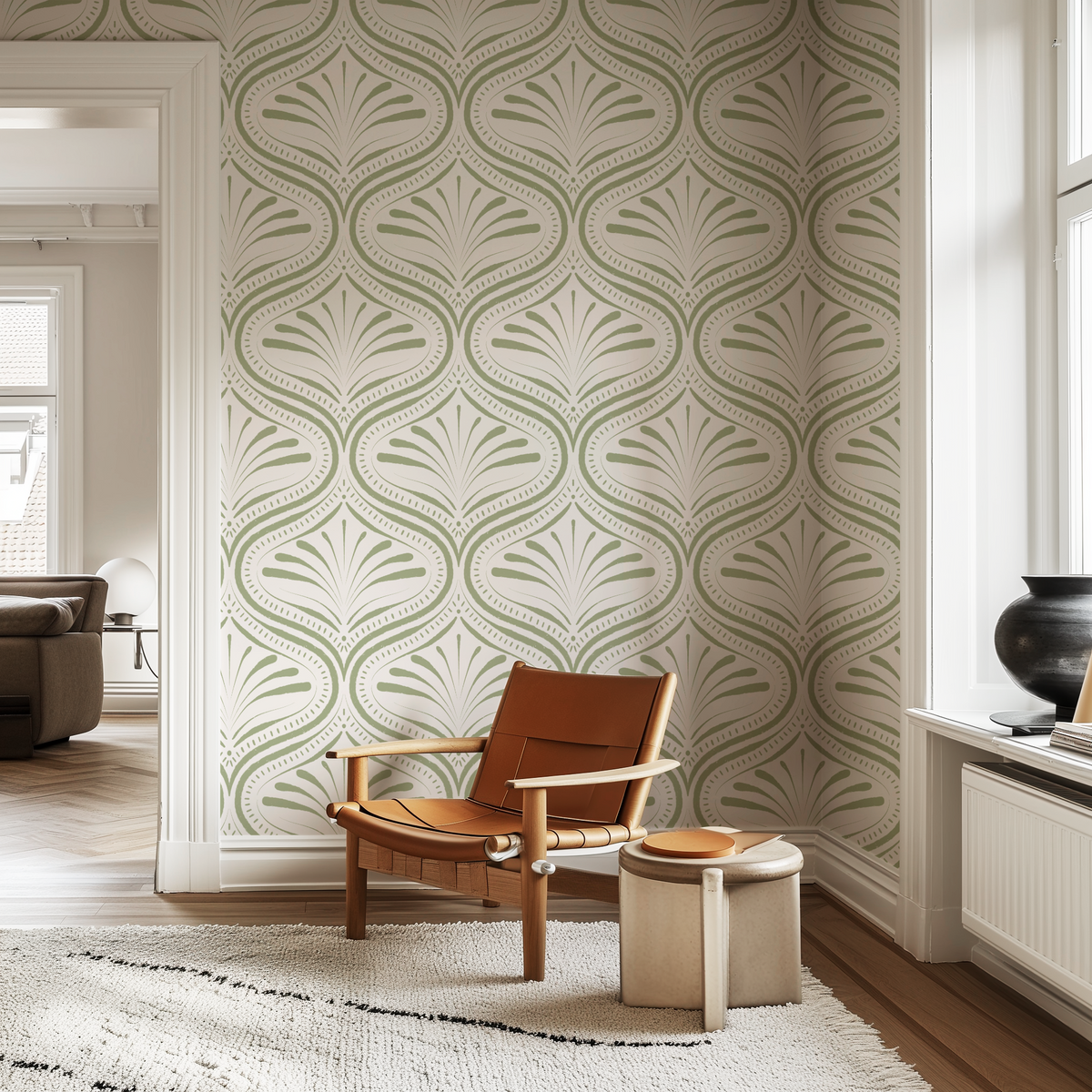 Refined Abstract Ogee - Green