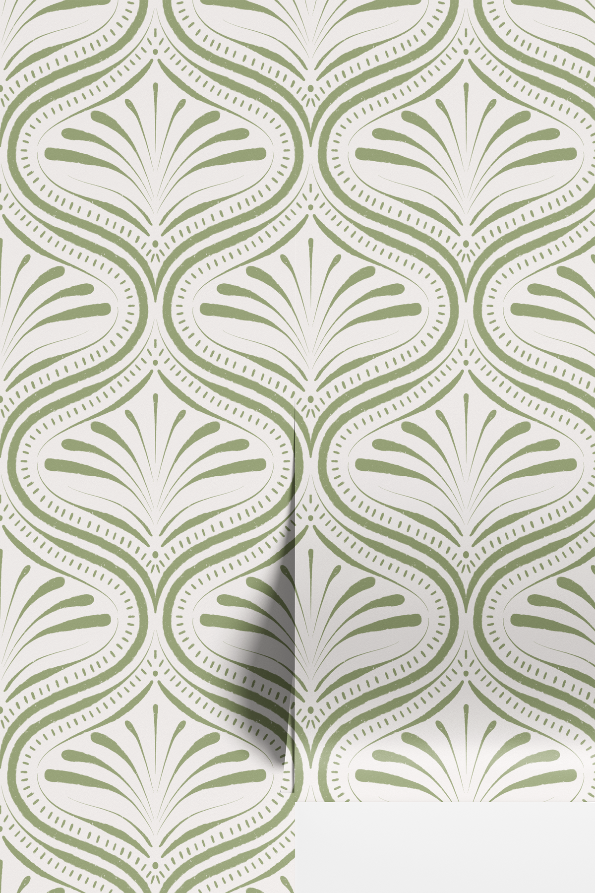 Refined Abstract Ogee - Green