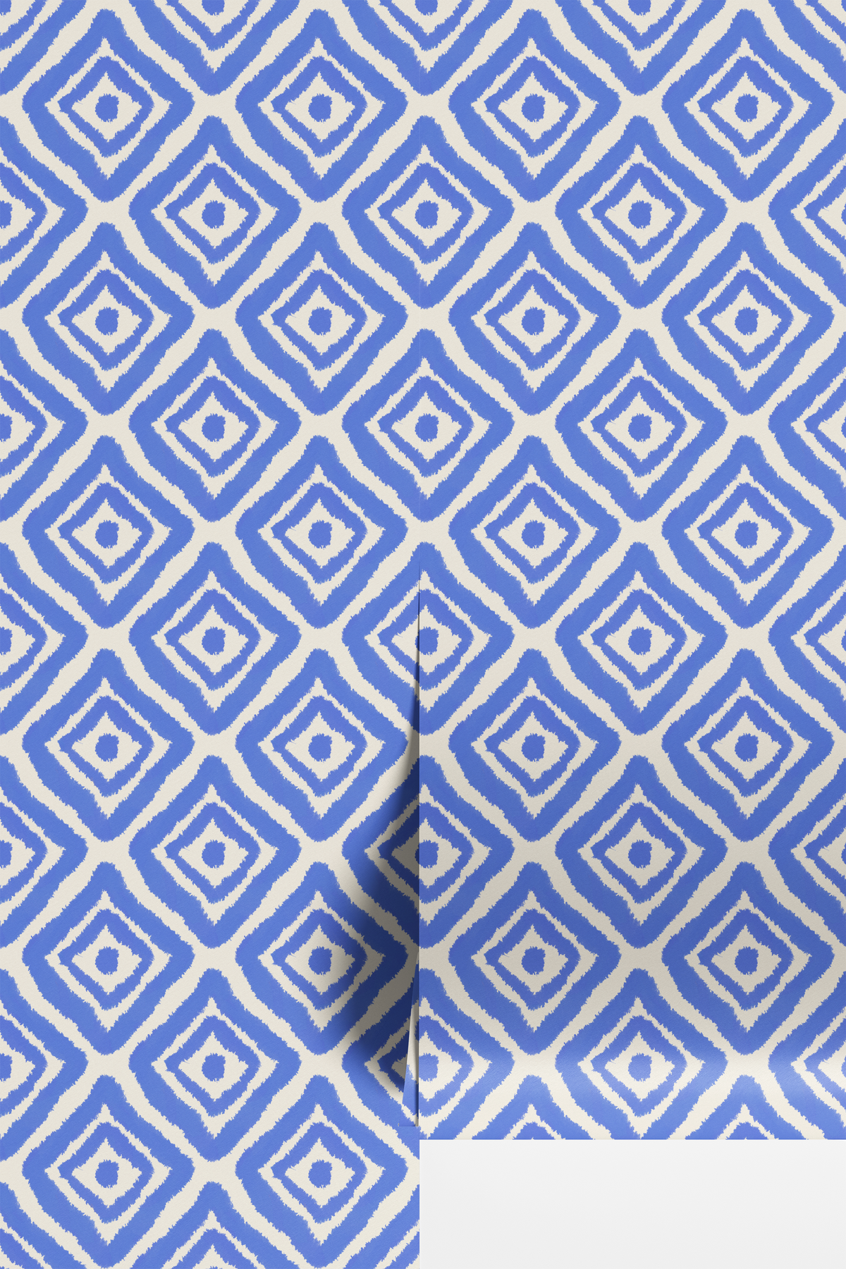 Mediterranean Rhombus- Blue