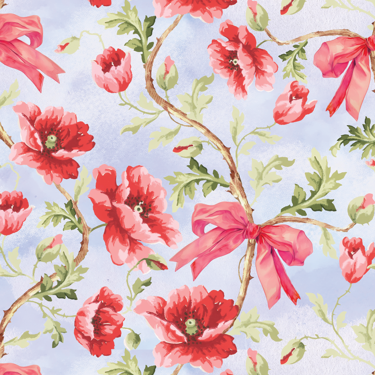 Rococo Elegance - Blue