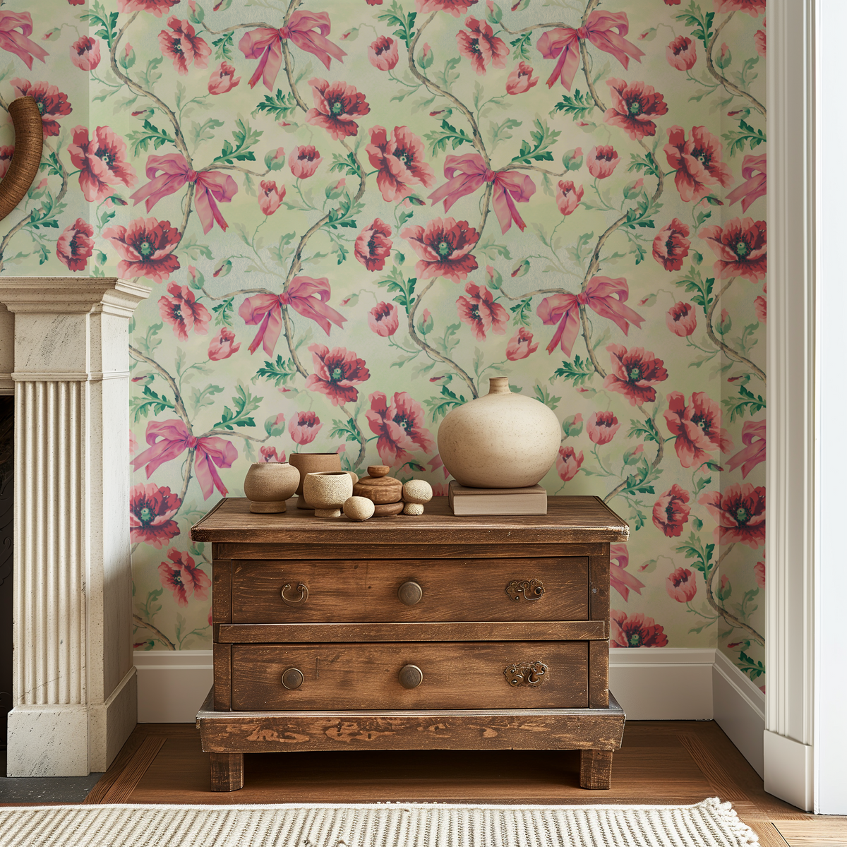 Rococo Elegance - Green