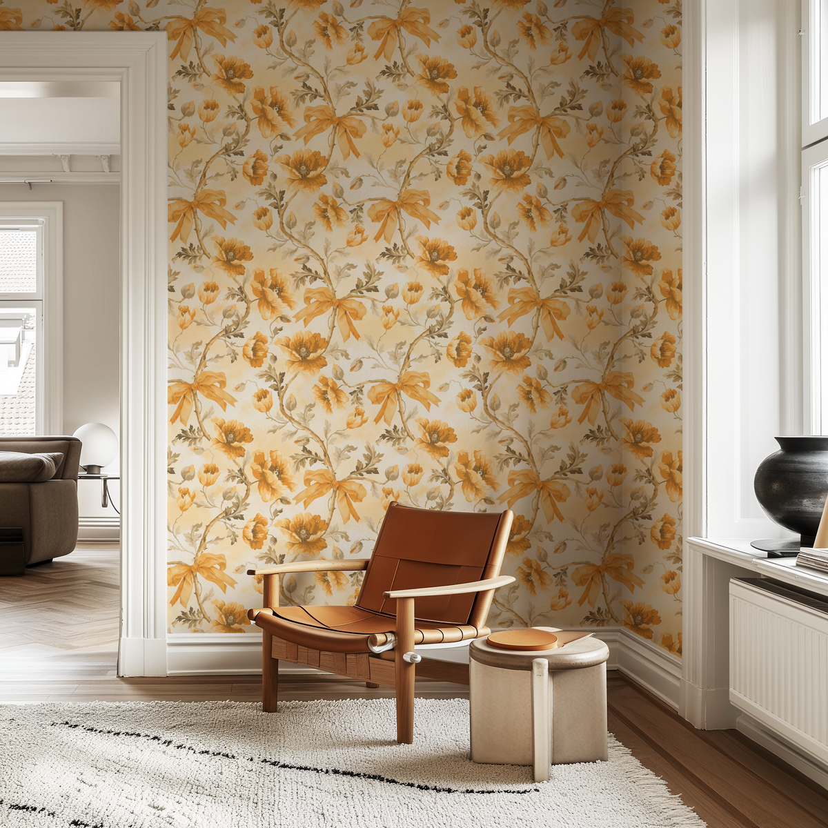 Rococo Elegance - Orange