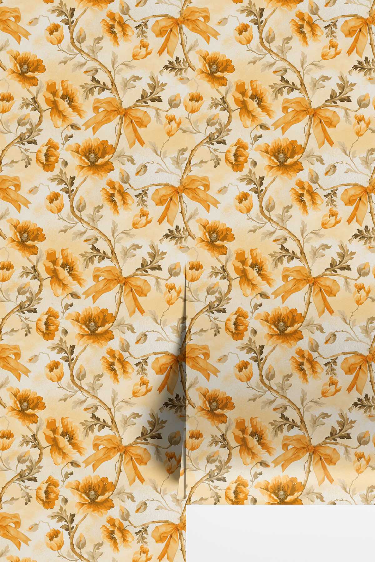 Rococo Elegance - Orange