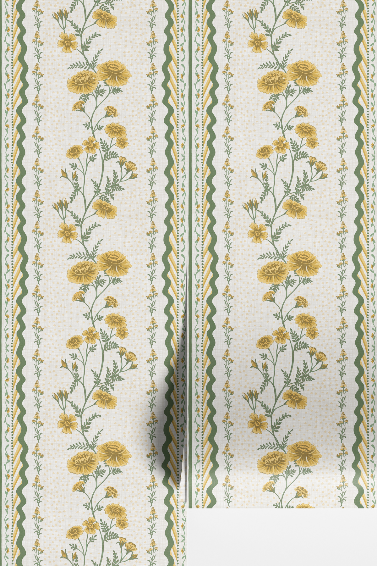 Country Cottage Garden - Yellow