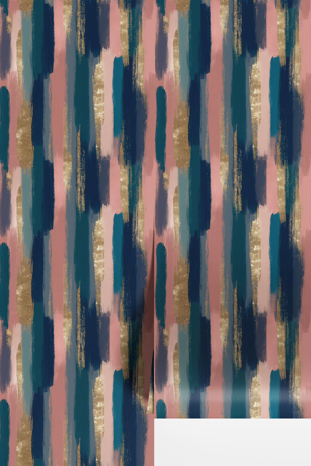 Vertical Stroke with Gold