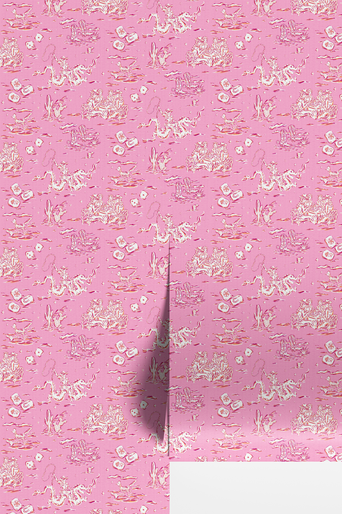 Mahjong Round Up - Pink