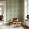 Rosemary Wallpaper in Green X Kate Clay