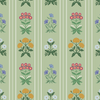 Rosemary Wallpaper in Green X Kate Clay