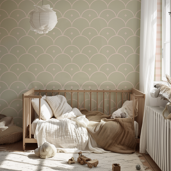 Shell Tiles Wallpaper X Inés Sterlicchio