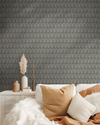 Sayulita Wallpaper in Slate X Rochelle Renee