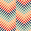 Sporty Retro Chevron X Studio Periwink