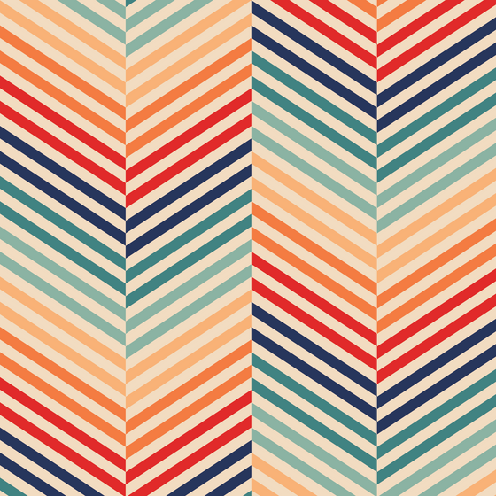 Sporty Retro Chevron