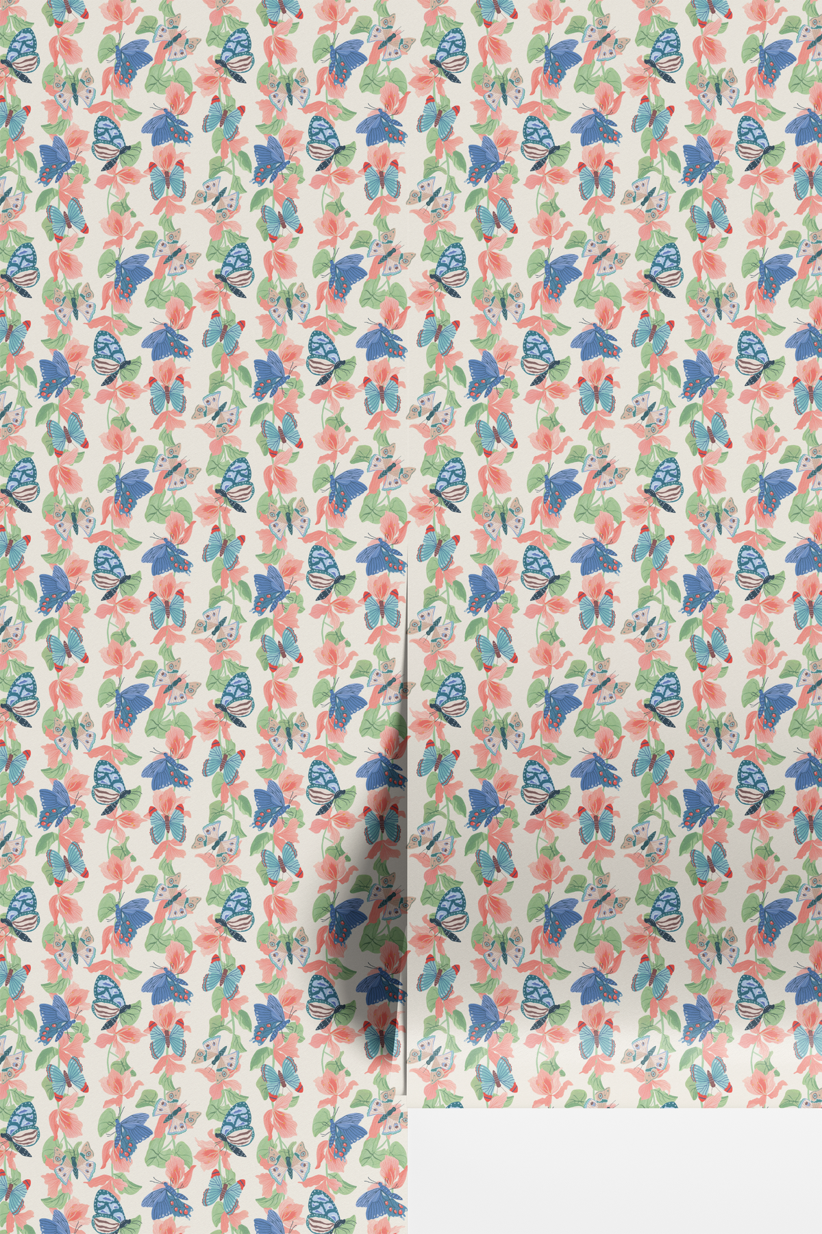 Spring Butterflies - Blue