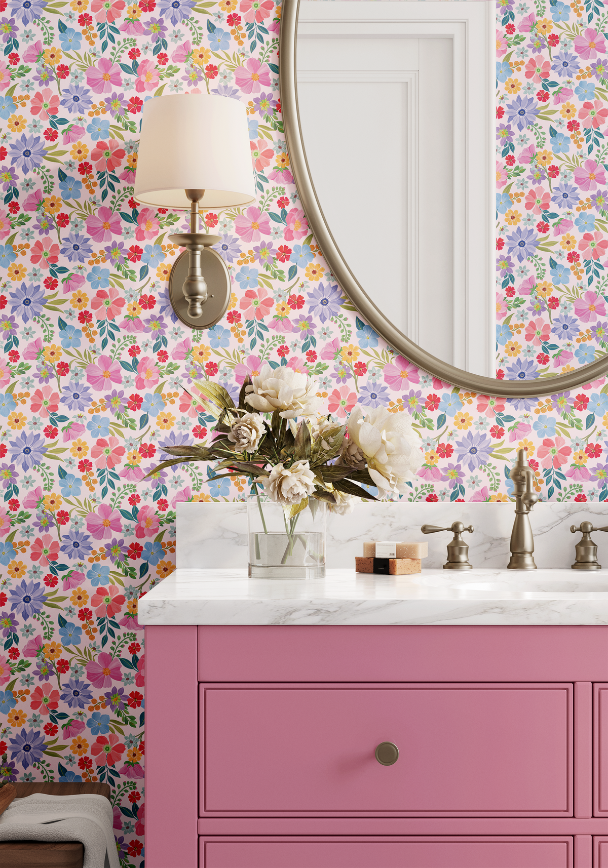 Spring Floral Fantasy - Pink
