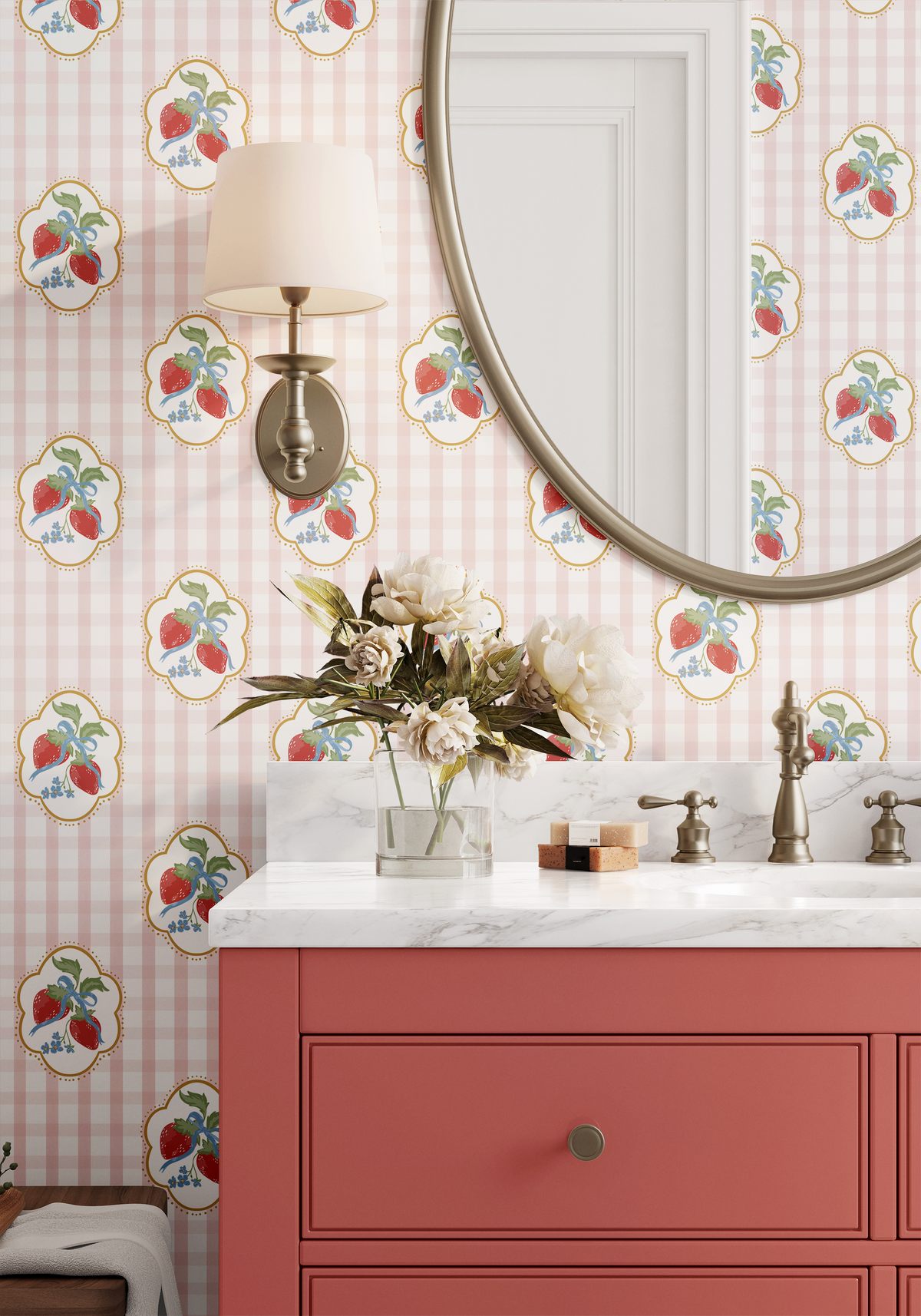 Strawberries and Gingham
