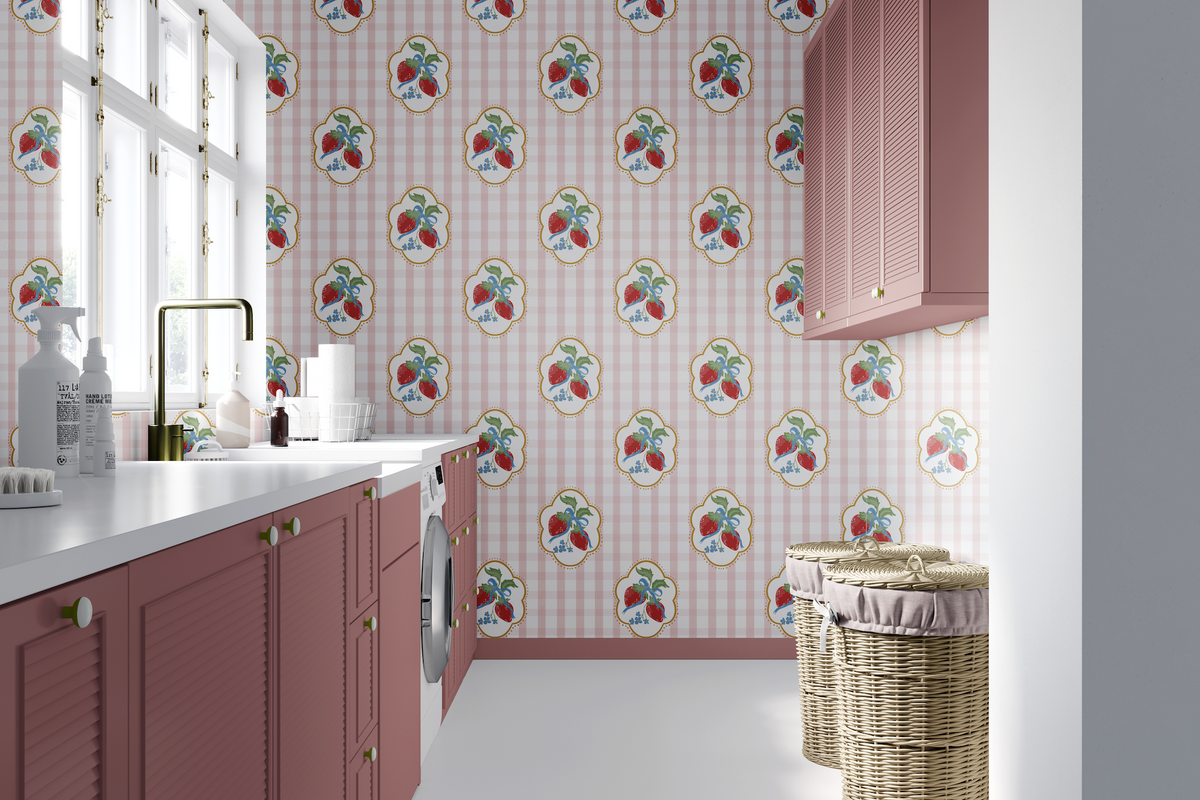 Strawberries and Gingham