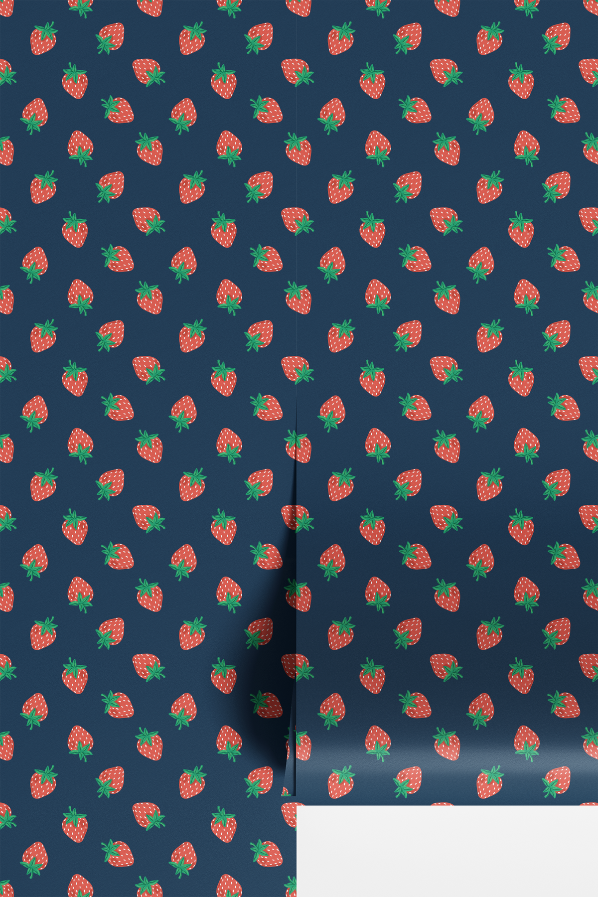 Strawberry Bliss - Navy