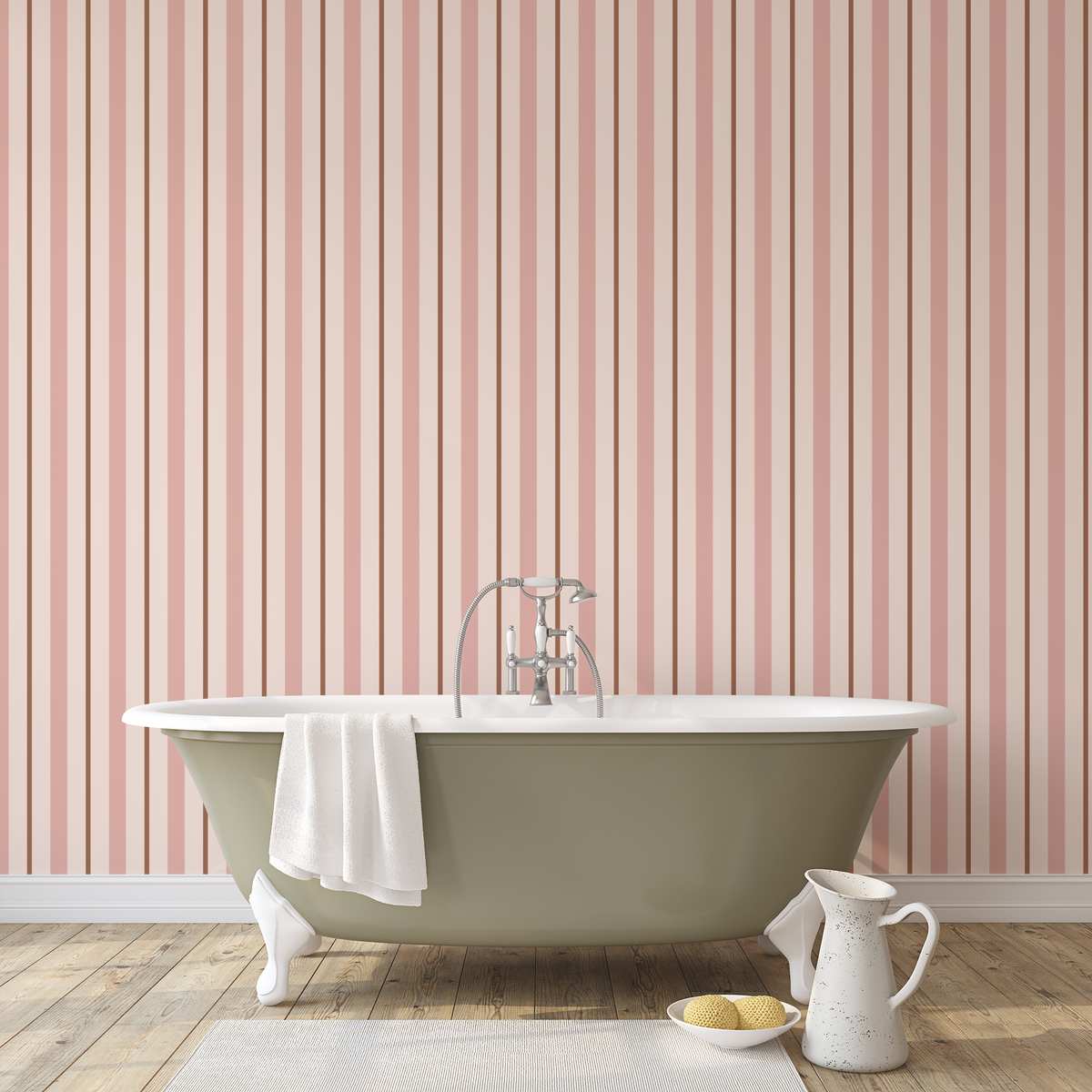 Cottage Chic Stripe