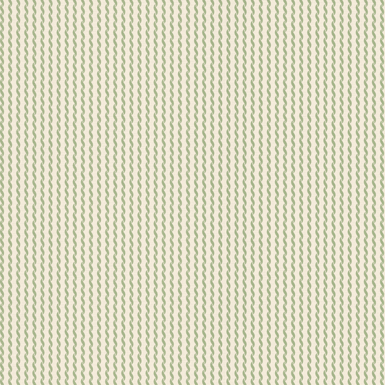 Curly Carousel Stripe - Green