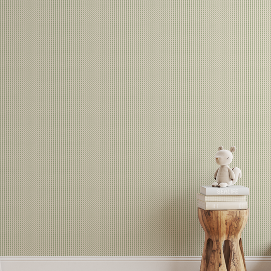 Curly Carousel Stripe - Green