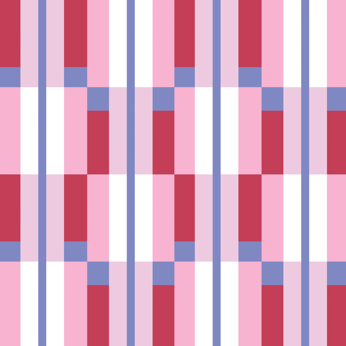 Color Block Cherry Stripes