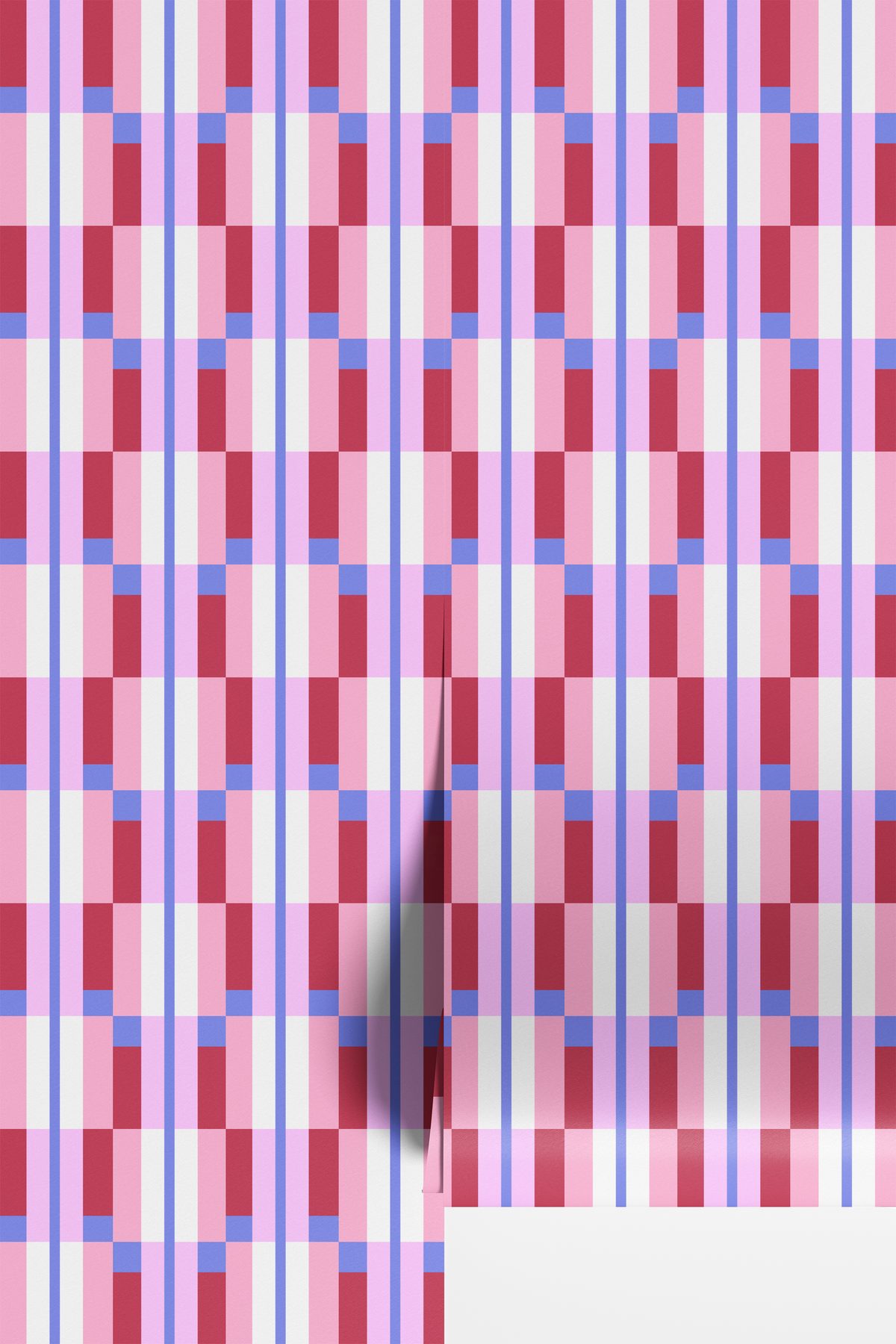 Color Block Cherry Stripes