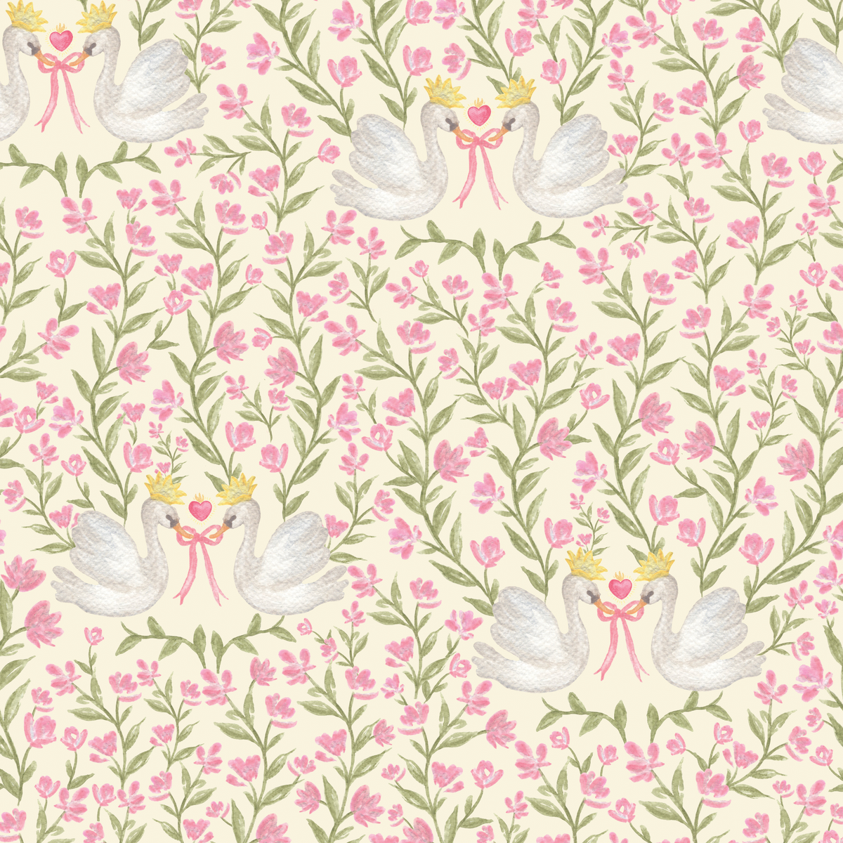 Swan Blossom - Butter Yellow