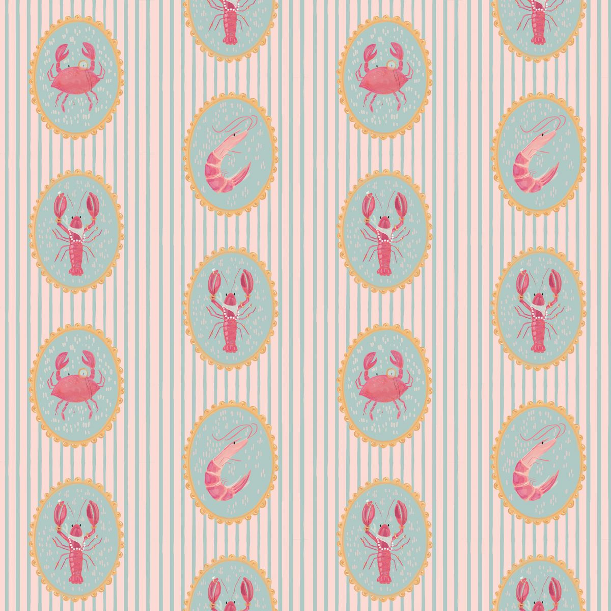 Fancy Crustaceans - Pink