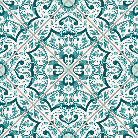 Postiano in Teal Tranquility