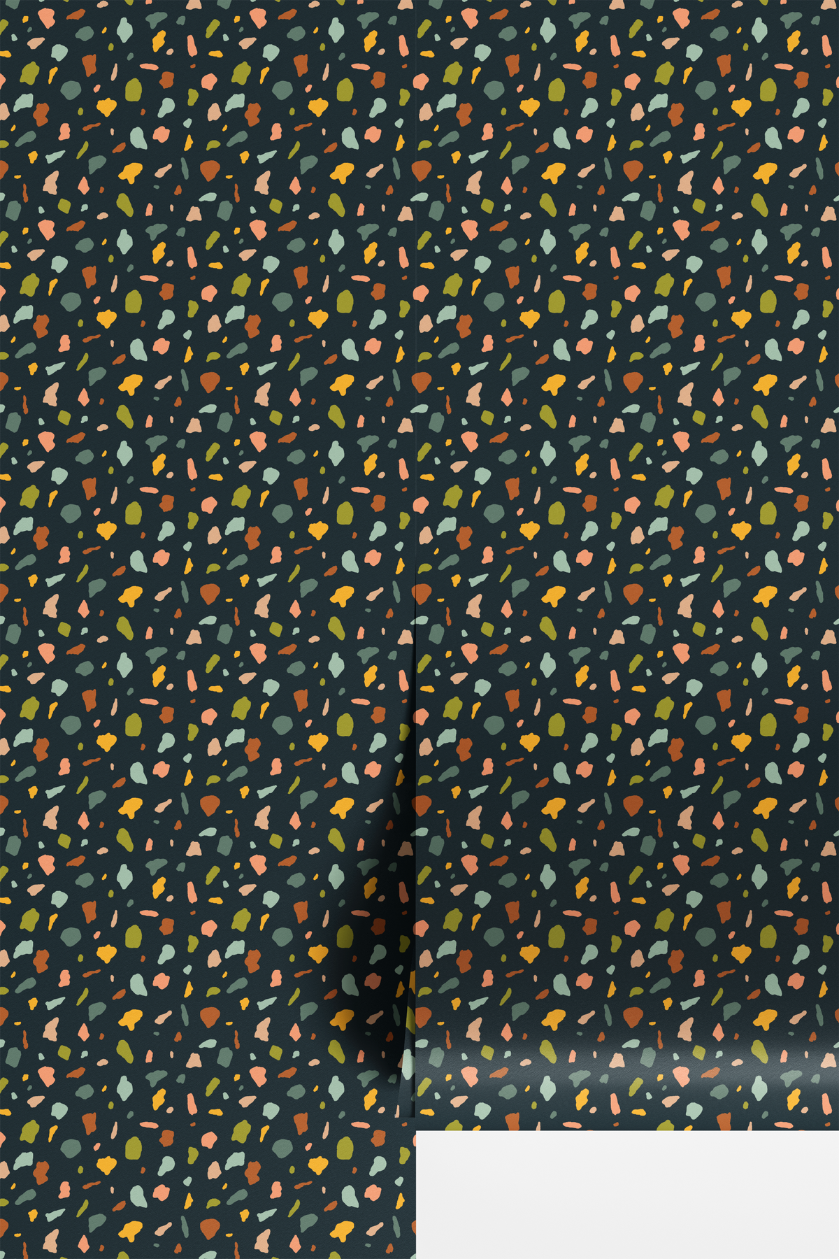 Southwest Boho Terrazzo - Navy