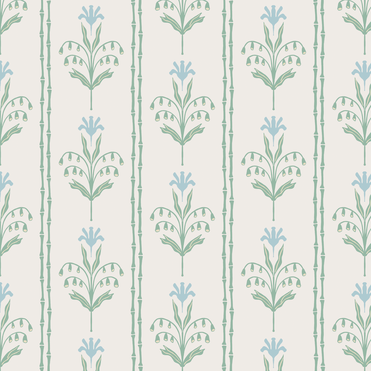 Theresa Stripe - Blue/Green