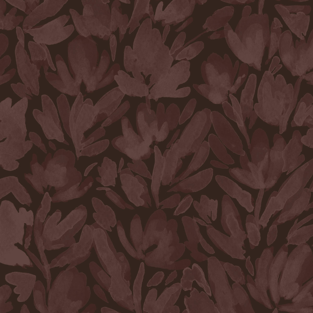 Tulip Vines - Burgundy