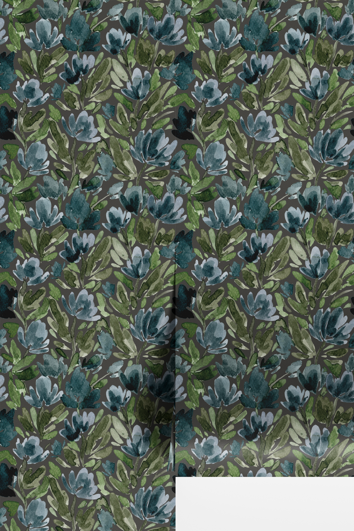 Tulip Vines - Charcoal