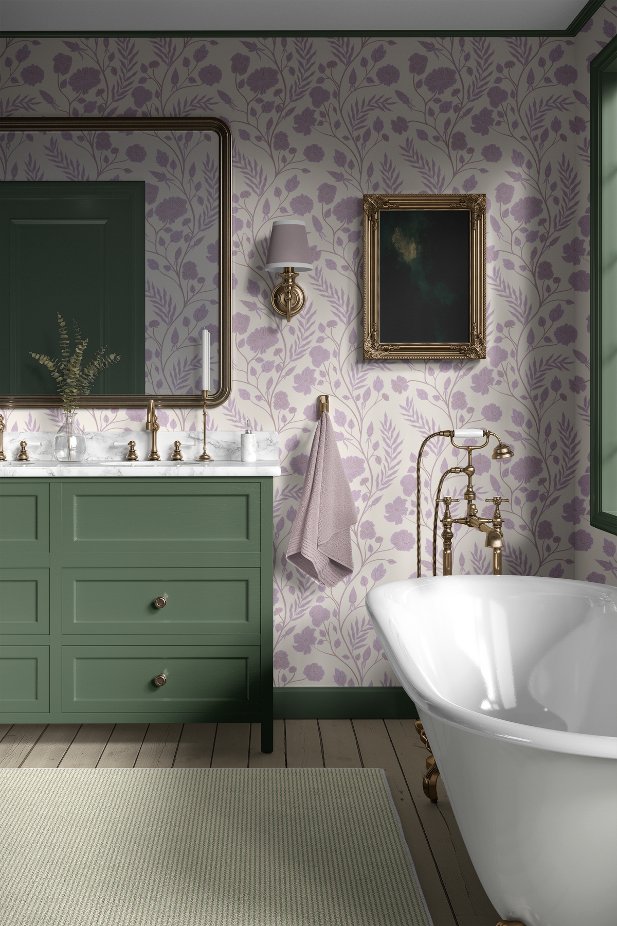 Untamed Vines - Purple